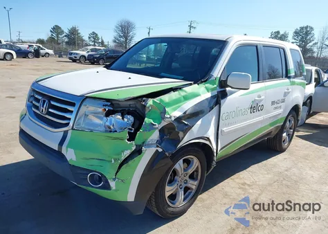 2013 Honda Pilot Ex-L z USA, uszkodzony, nr VIN 5FNYF3H63DB042987